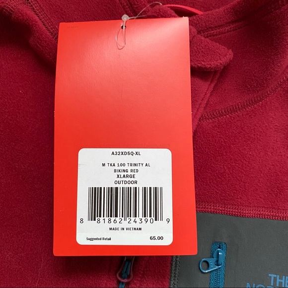 NWT North Face men’s TKA 100 Trinity fleece jacket - Picture 9 of 12